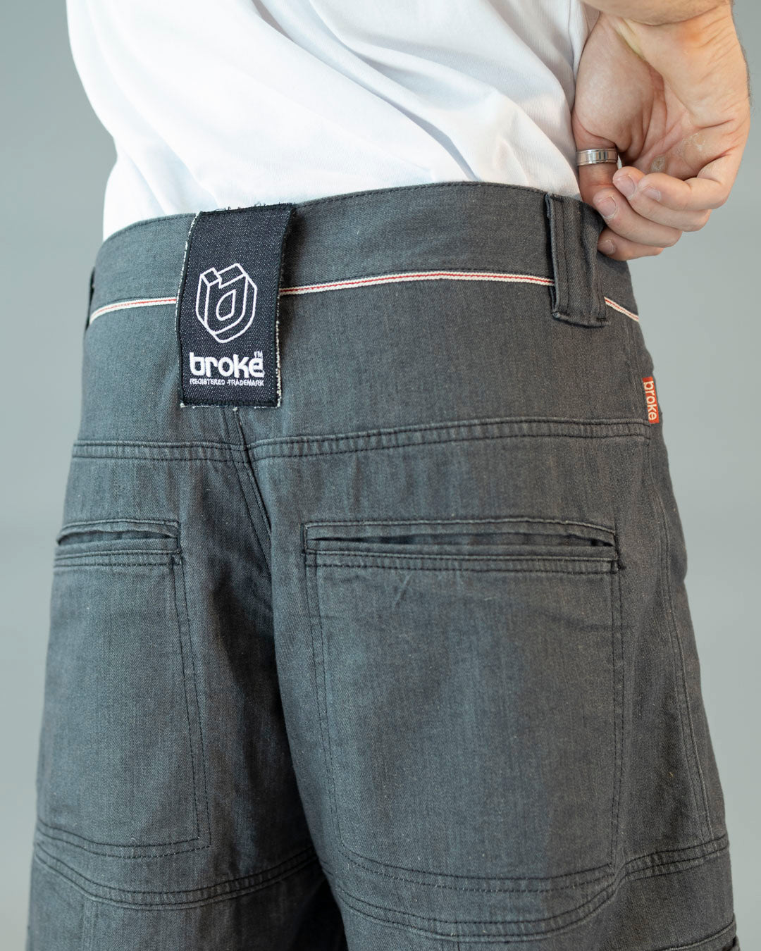 Pantalon en denim brut Star 