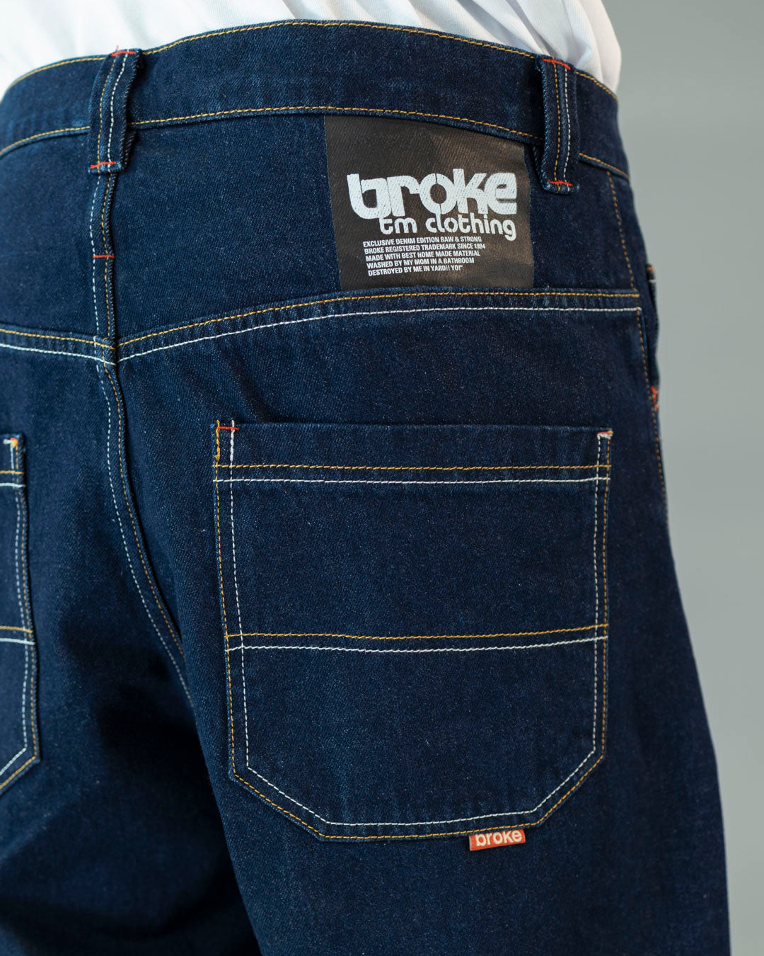 Pantalon en denim brut Star 