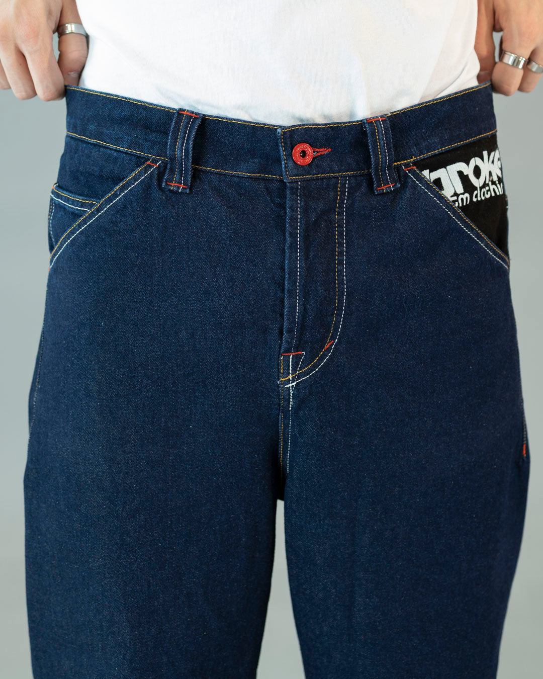 Pantalon en denim brut Star 