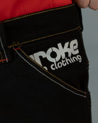 PANTS ROCK "B" BULL DENIM BLACK