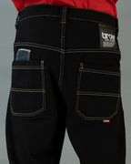 PANTS ROCK "B" BULL DENIM BLACK
