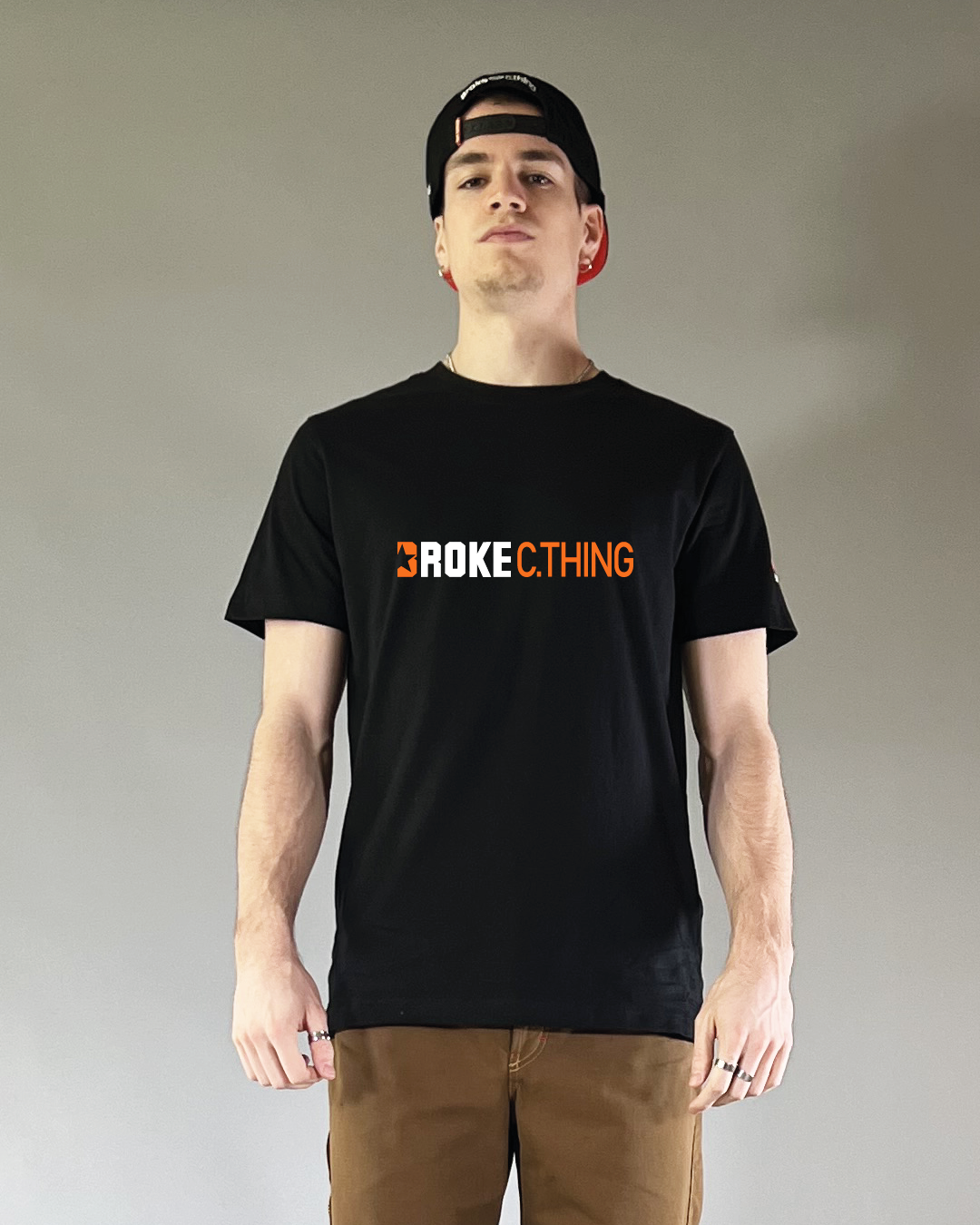 T-SHIRT REGULAR SS2K26 RECALL BLACK