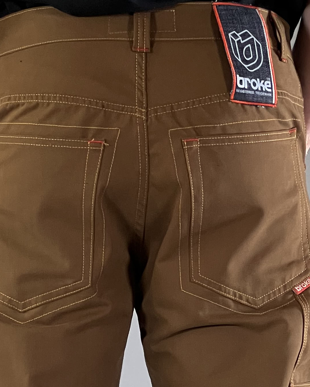 Pants BROKE Utility Pants - STAR  brown