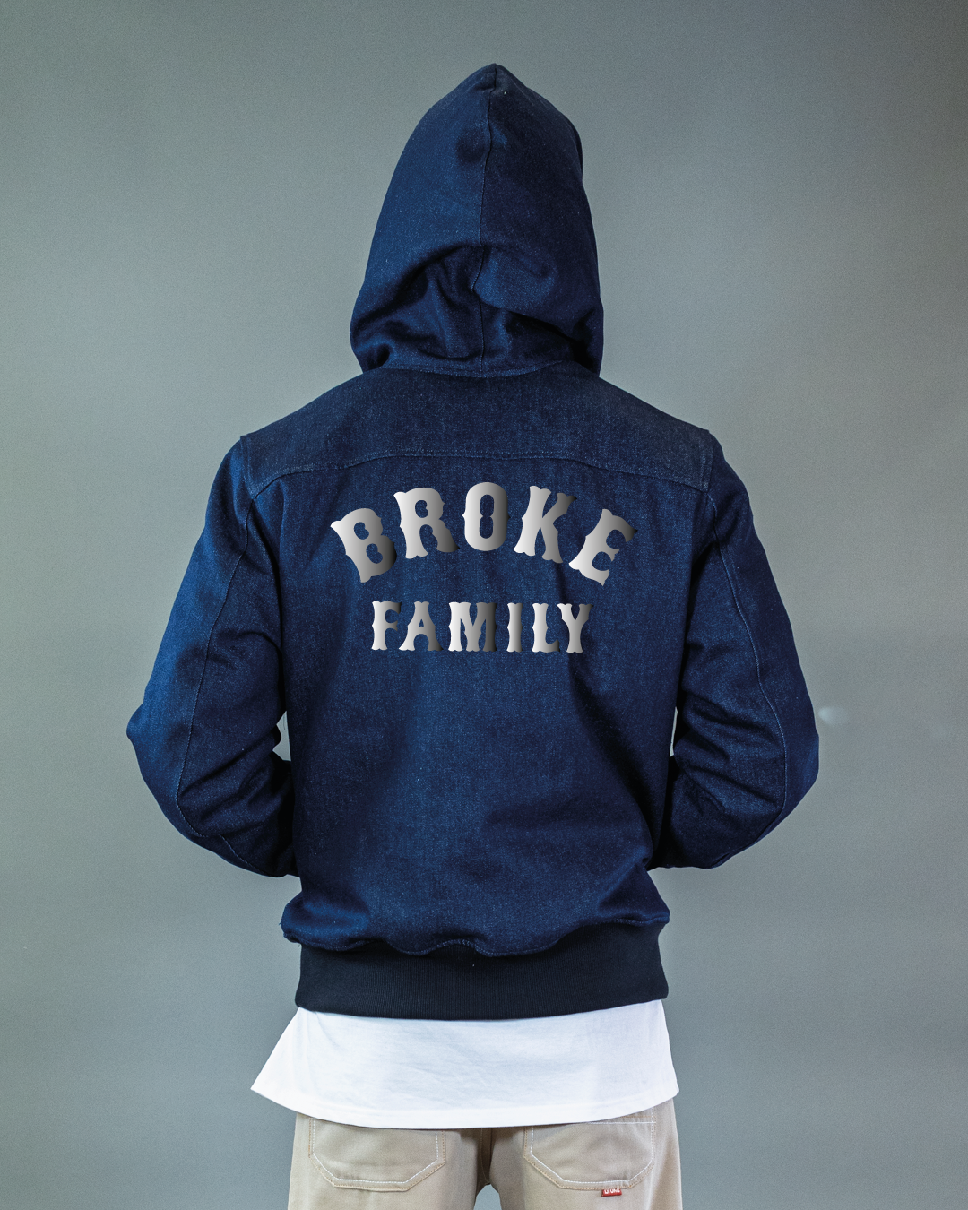 BOMBER BARRON EN CORDURA NOIR CAPUCHE