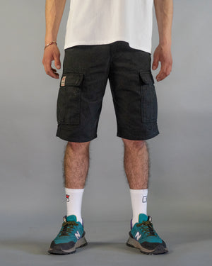 KOMBAT GABARDINE BLACK - Shorts Outlet