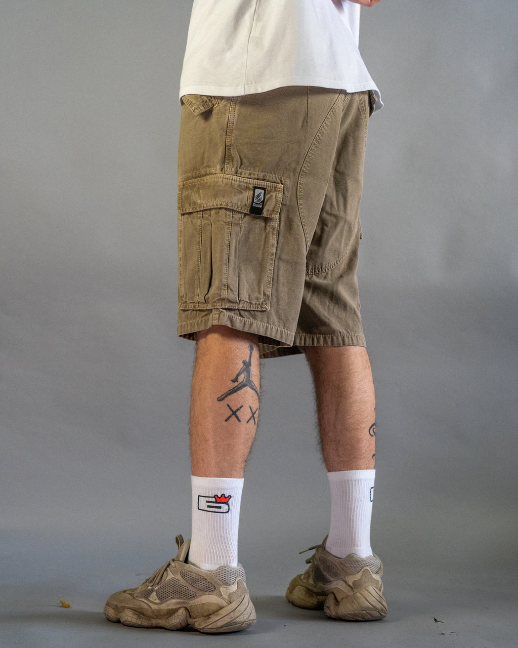 KOMBAT REVERSE GABARDINE - Shorts Outlet