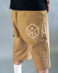 STAR DICE GABARDINE KAKI - Shorts Outlet