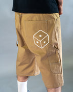 STAR DICE GABARDINE KAKI - Shorts Outlet