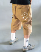 STAR DICE GABARDINE KAKI - Shorts Outlet