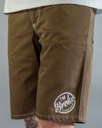 RODEO GABARDINE BRAUN - Shorts Outlet