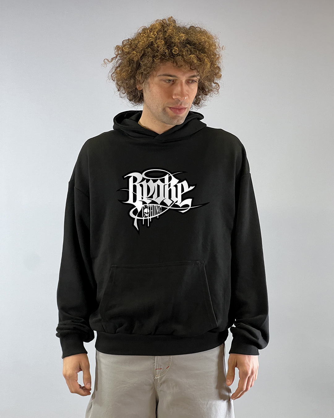 ARTY SWEAT HOODED  BLACK 2K26 GOTHIC