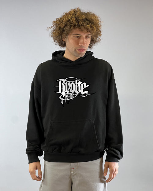 ARTY SWEAT HOODED  BLACK 2K26 GOTHIC