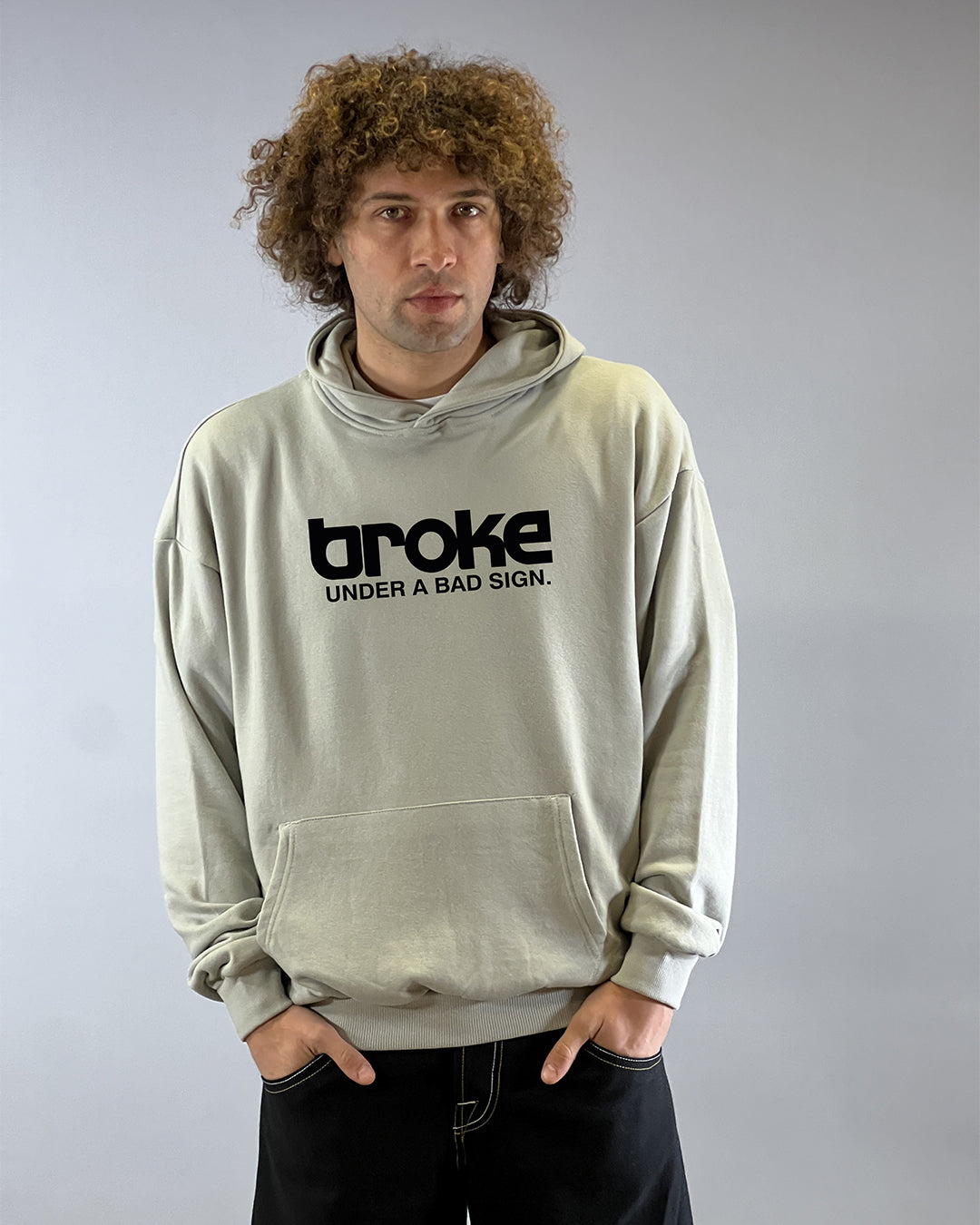 ARTY SWEAT HOODED  GREY 2K26 LOGO