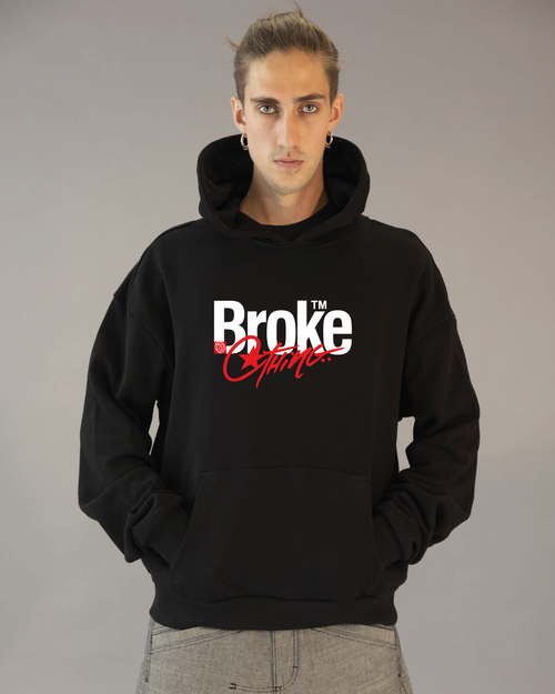 ARTY SWEAT HOODED  STARBROKE BLACK