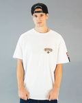 T-SHIRT SS2K26 KISS THE RISK WHITE