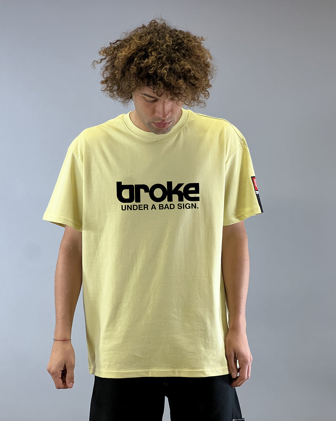 T-SHIRT SS2K25 ISTITUTIONAL YELLOW