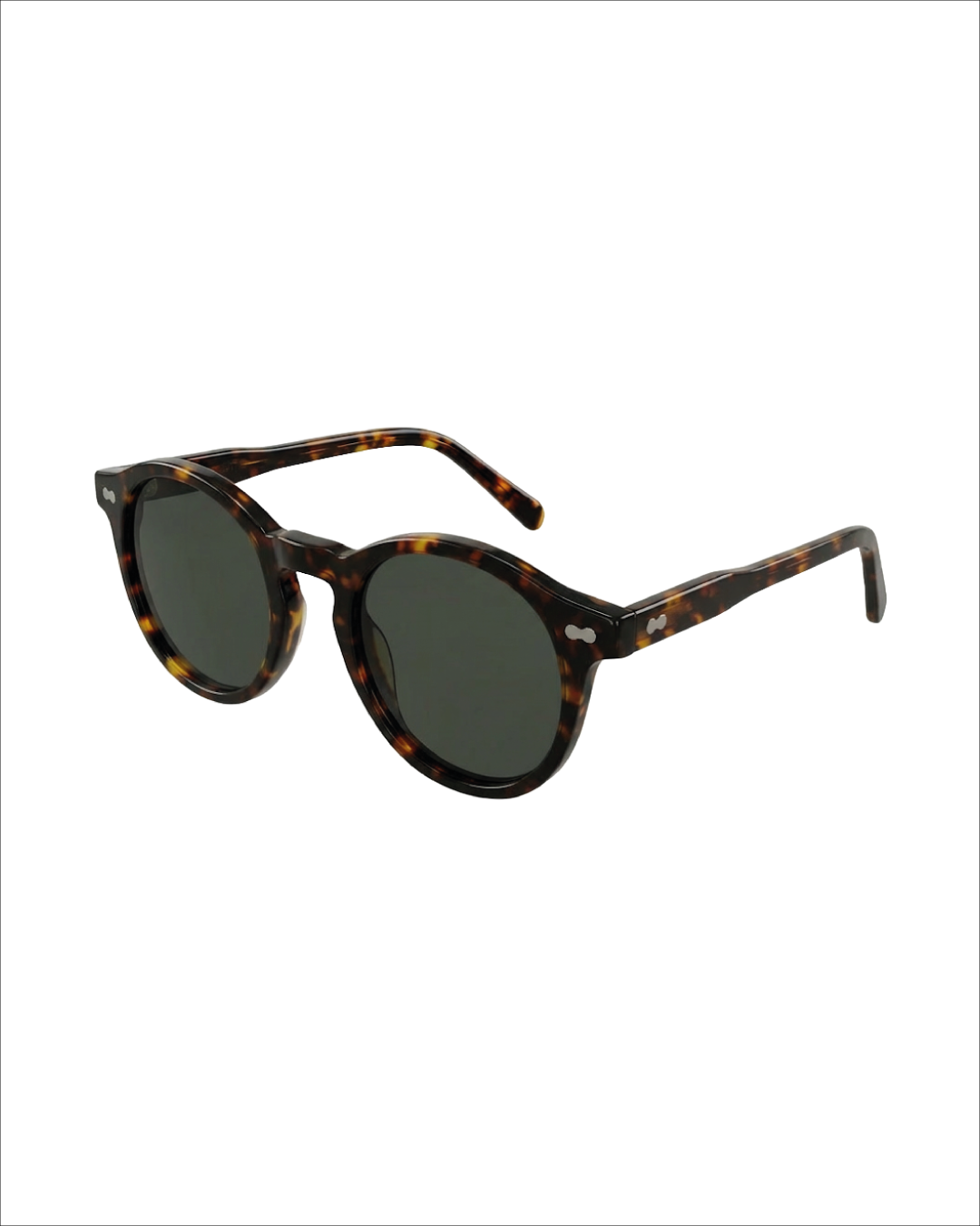 ROUNDED TORTOISE- Sunglasses