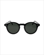 LUNETTES DE SOLEIL RONDES NOIRES