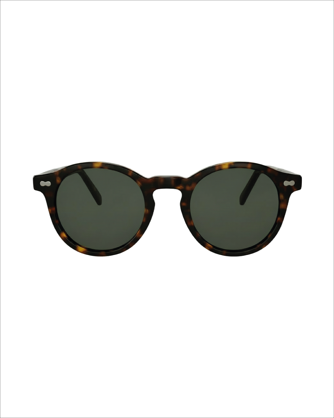 ROUNDED TORTOISE- Sunglasses