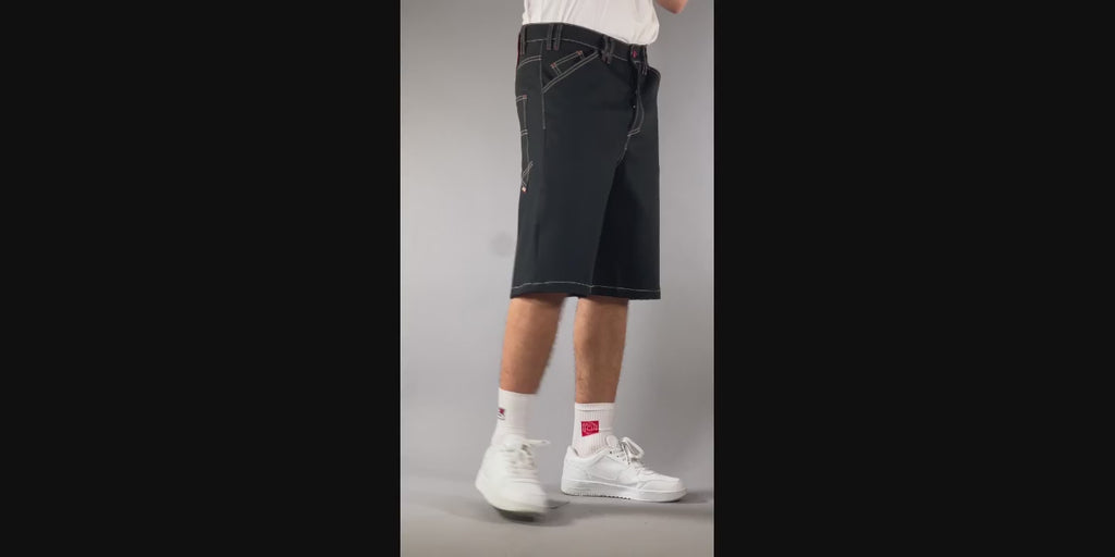 Broke -BASIC SHORTS – DESIGN 5-POCKETS – BLACK BULL DENIM