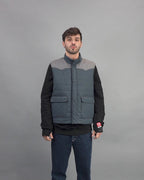 SANS MANCHES GRIS - Veste Outlet
