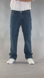 PANTS BROKE STAR – SELVEDGE DENIM BLU STONE WASHED (EDIZIONE LIMITATA)