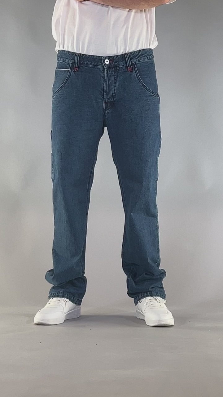 PANTS BROKE STAR – SELVEDGE DENIM BLU STONE WASHED (EDIZIONE LIMITATA)