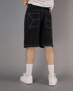 WORK STAR SHORT BULL DENIM BLACK