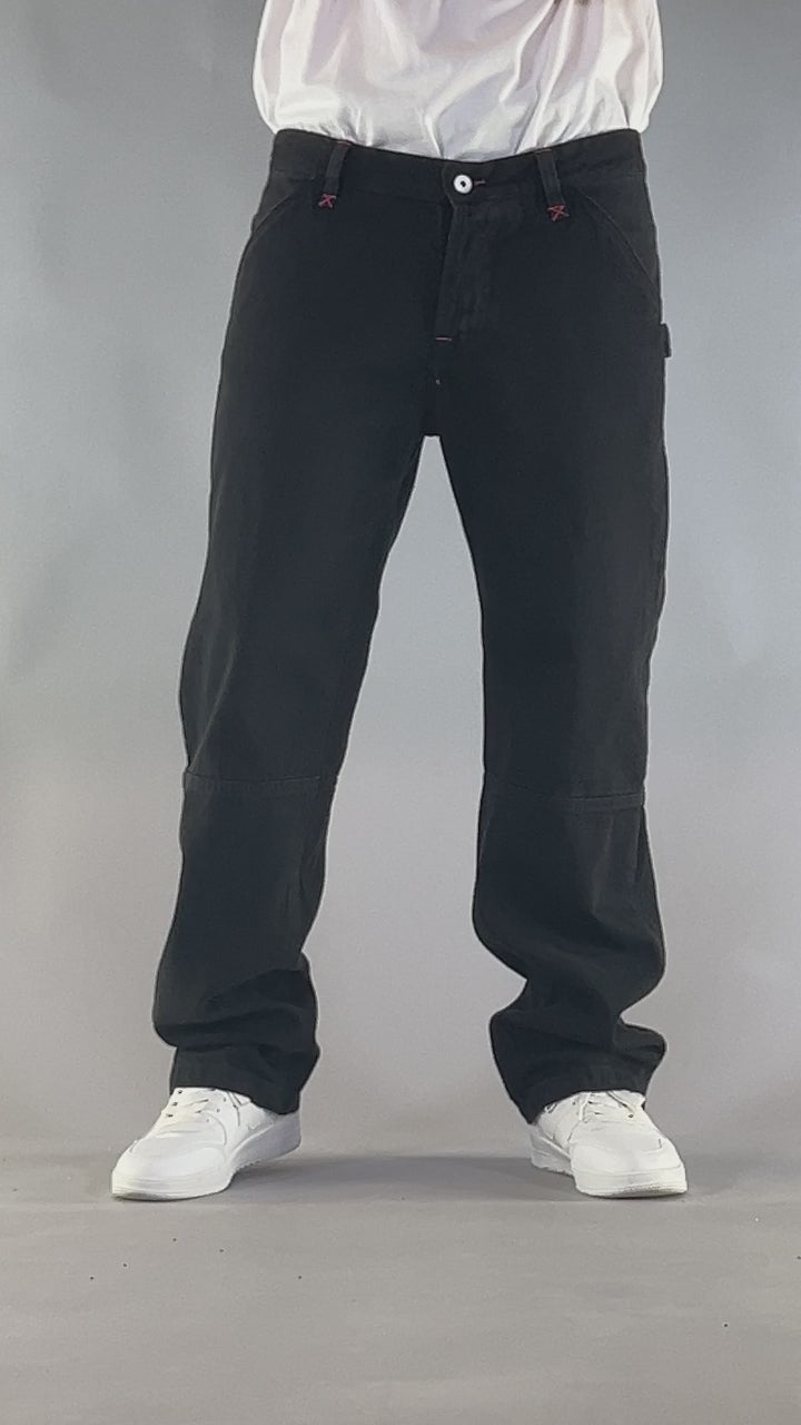 Pantalon Dikye en gabardine grise 