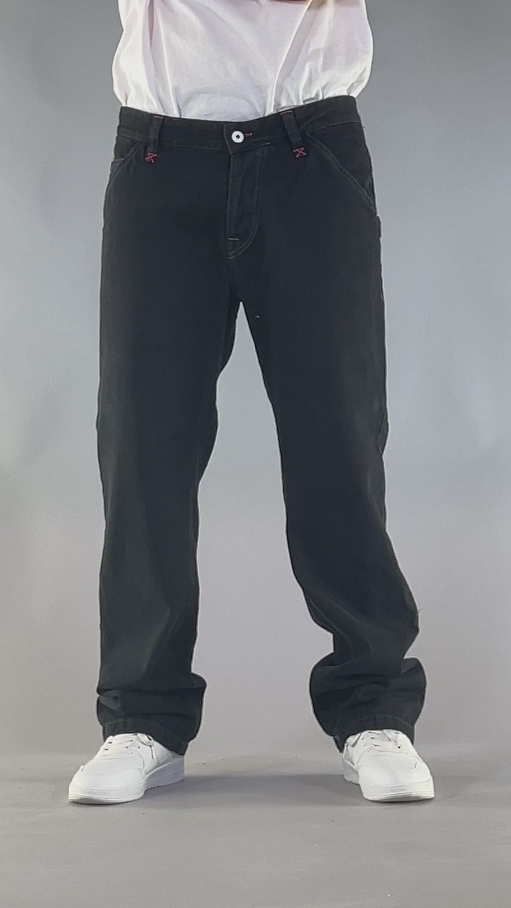 PANTS  BROKE WORK STAR – DENIM BLACK BLACK (EDIZIONE LIMITATA)