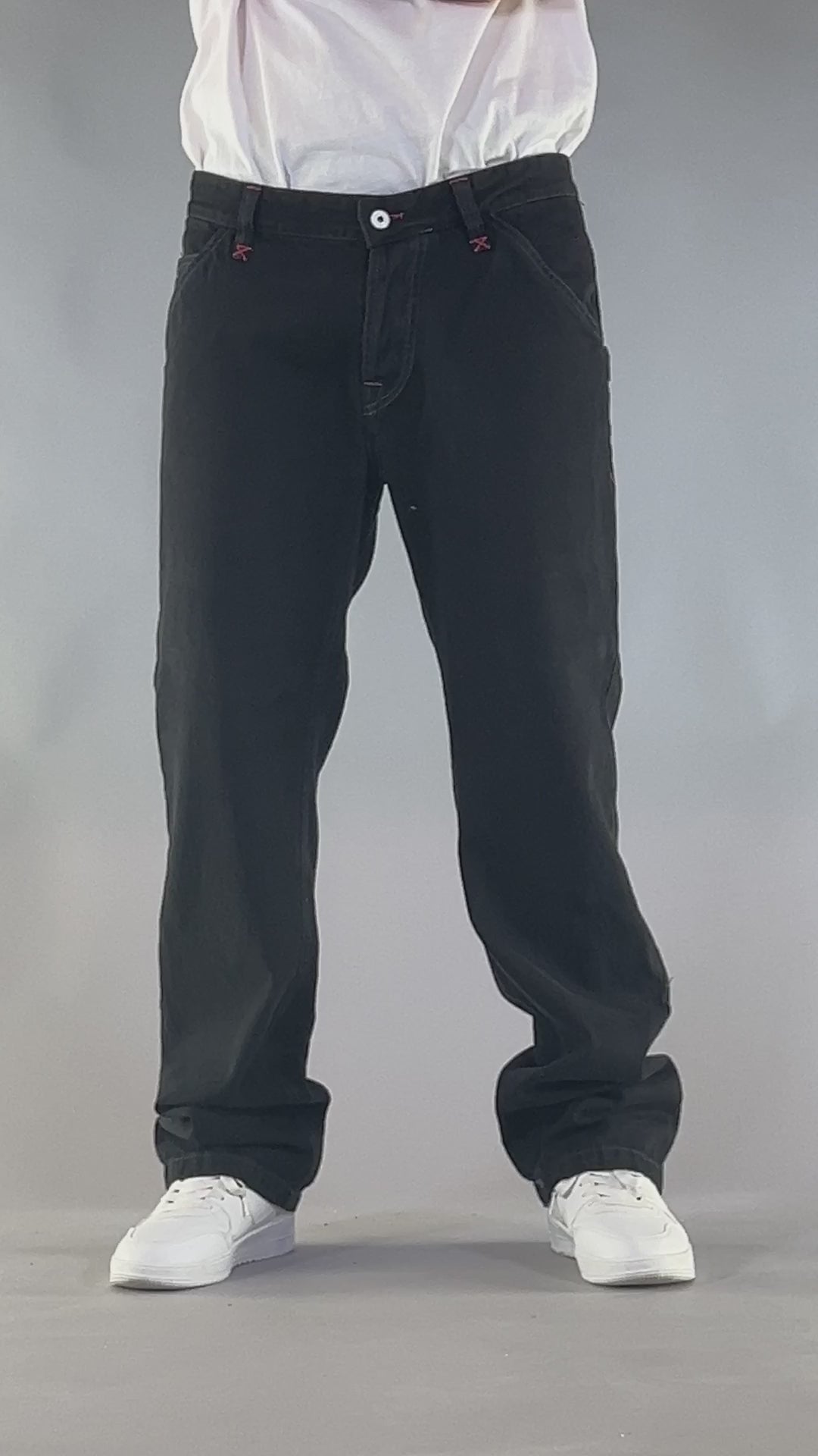 PANTS  BROKE WORK STAR – DENIM BLACK BLACK (EDIZIONE LIMITATA)