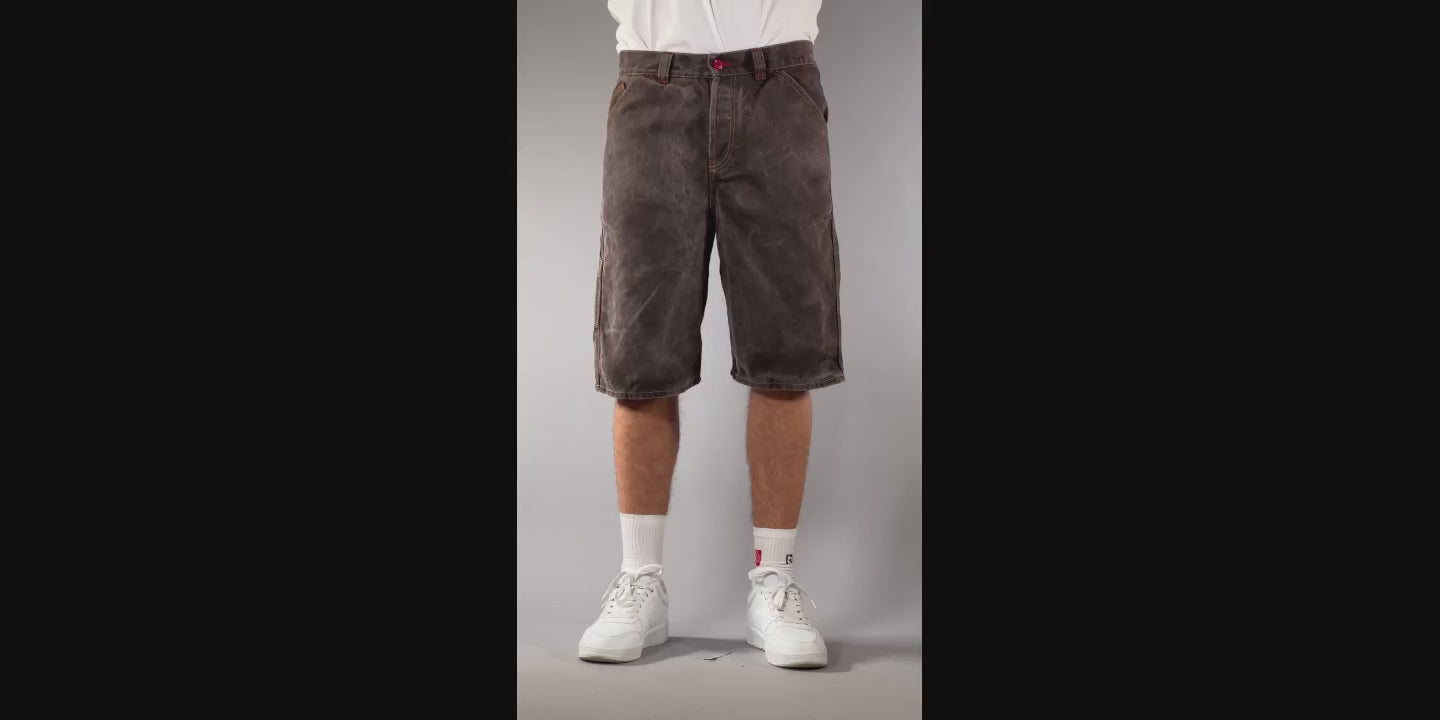 Broke -WORK STAR SHORTS – RESINATED EDITION BROWN