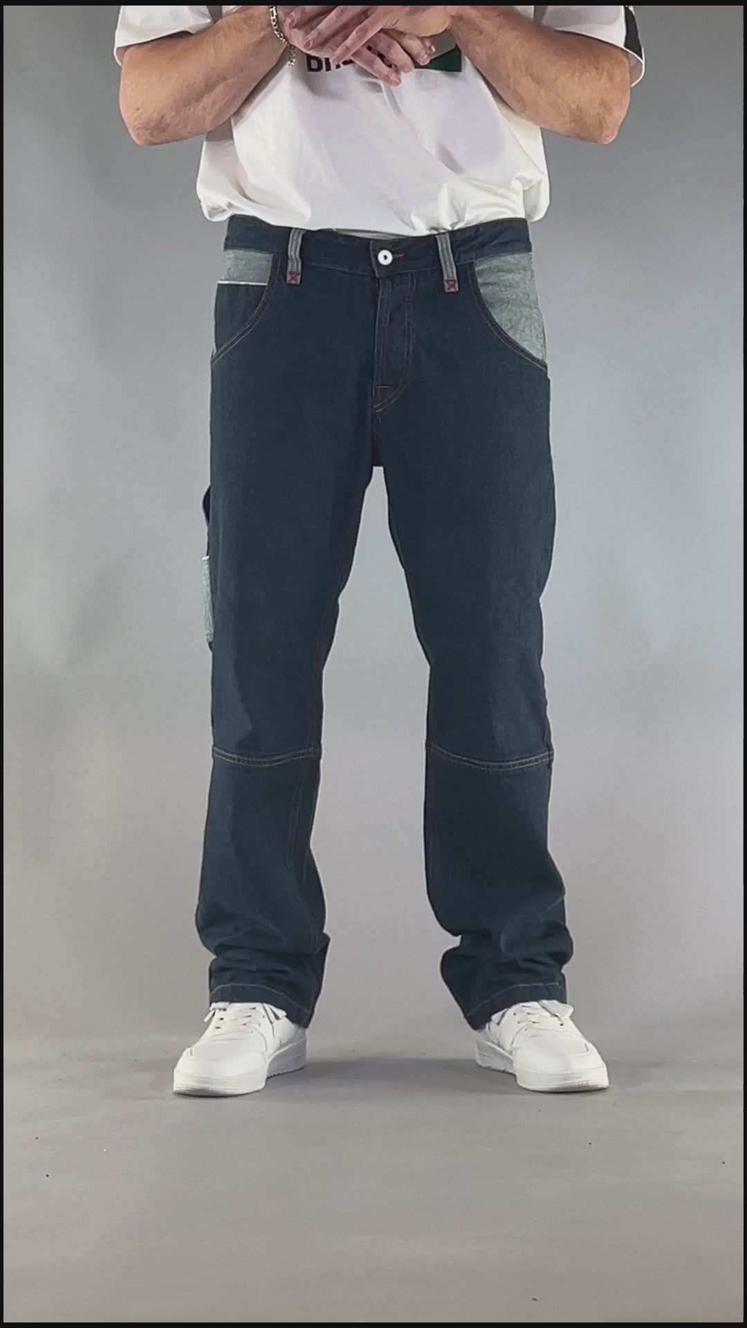 PANTALONE WORKWEAR OUTLINE – LIMITED EDITION DENIM BLU CIMOSATO