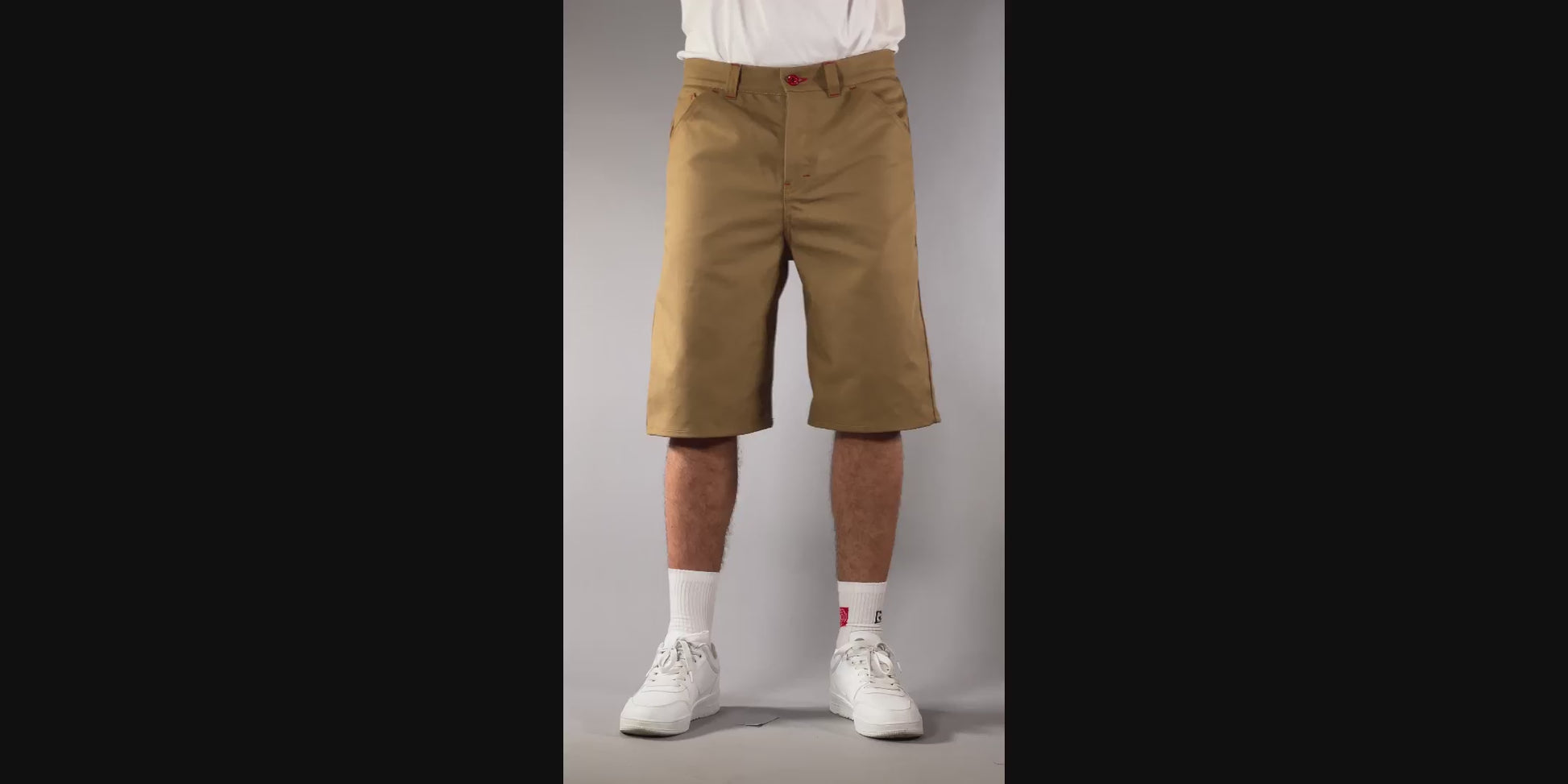 Broke -WORK STAR SHORTS – GABARDINA TABACCO