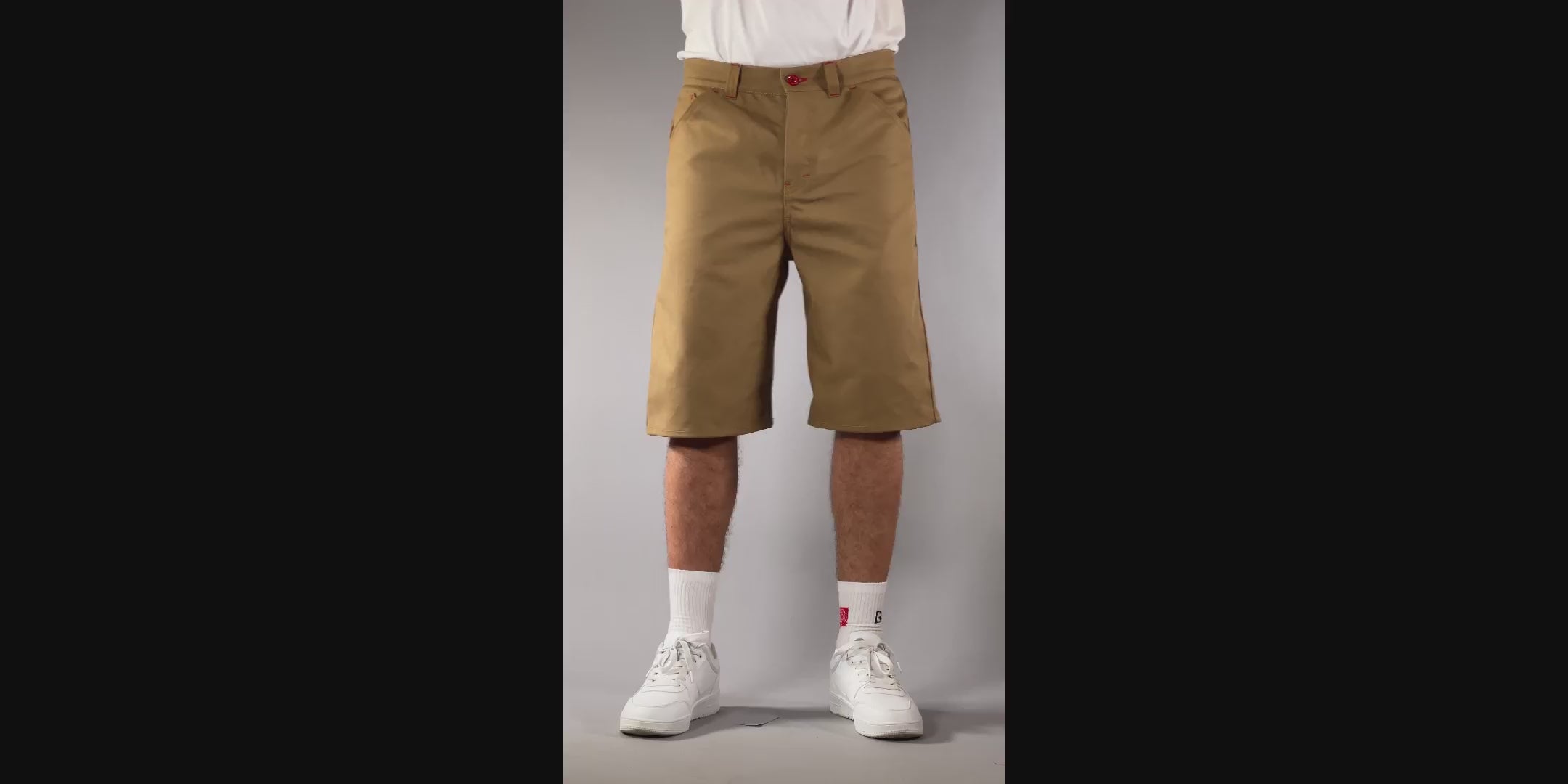 Pantalon Dikye en gabardine grise 