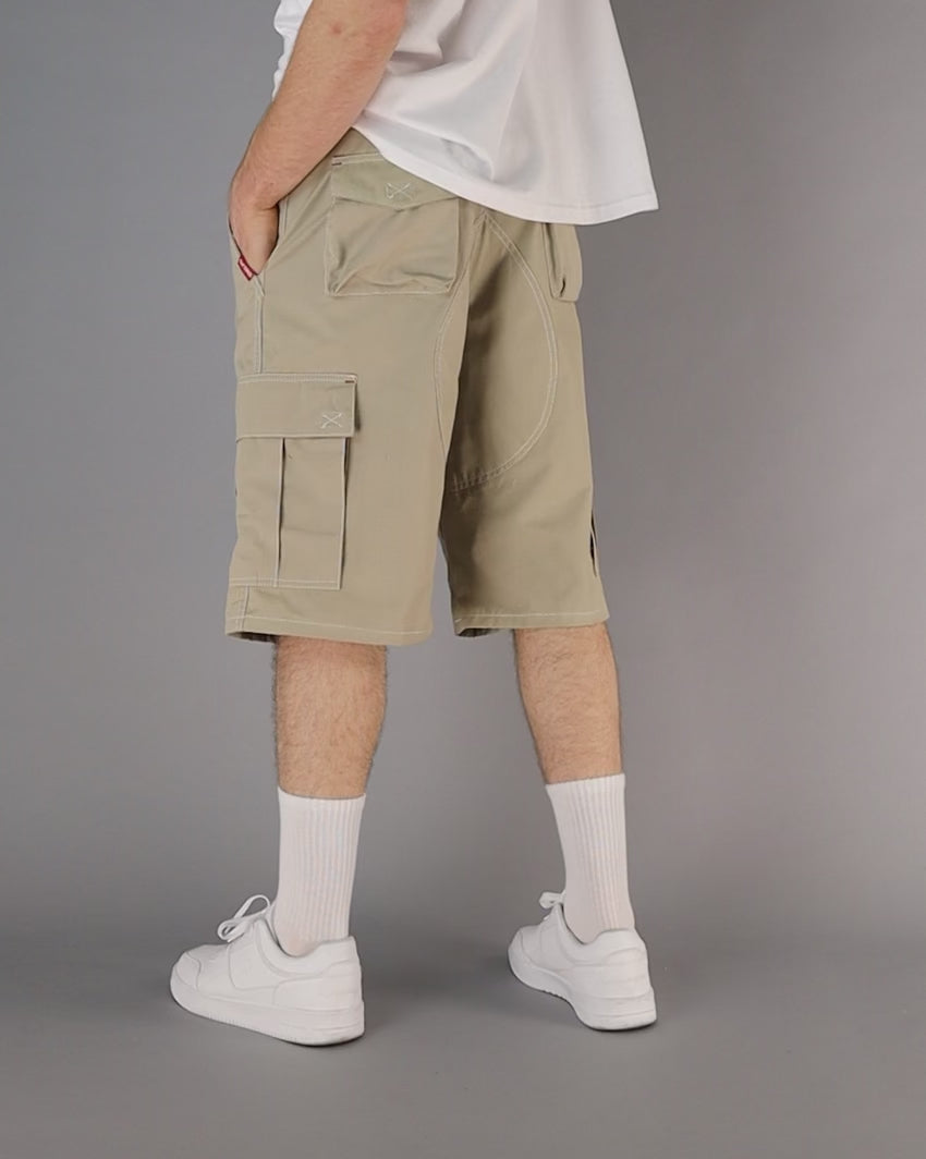 KOMBAT SHORT BEIGE RIPSTOP