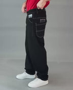 PANTS ROCK "B" BULL DENIM BLACK