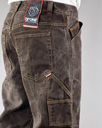 Broke -WORK STAR SHORTS – RESINATED EDITION BROWN