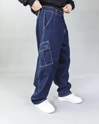 Pants New Dikye in Denim Blu